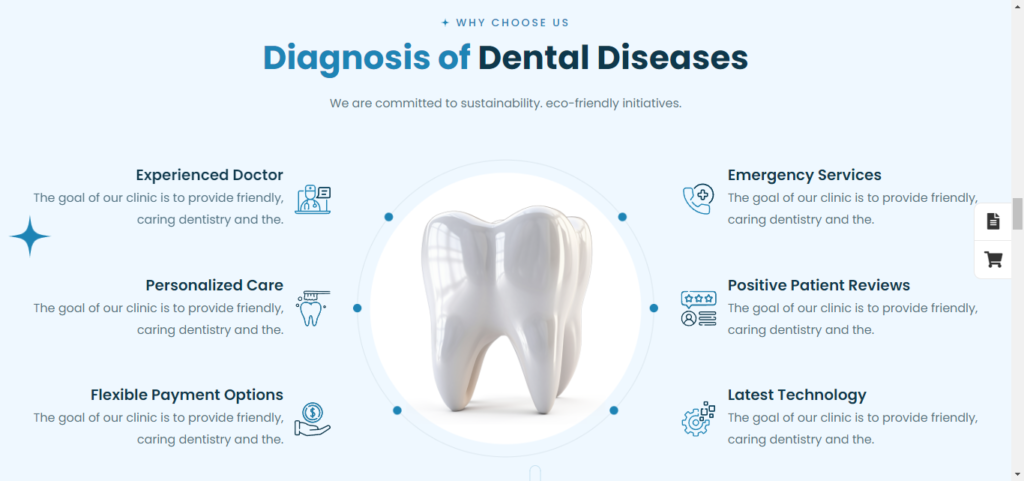 Infographic highlighting the benefits of hiring a dental website designer for optimized SEO and patient engagement

