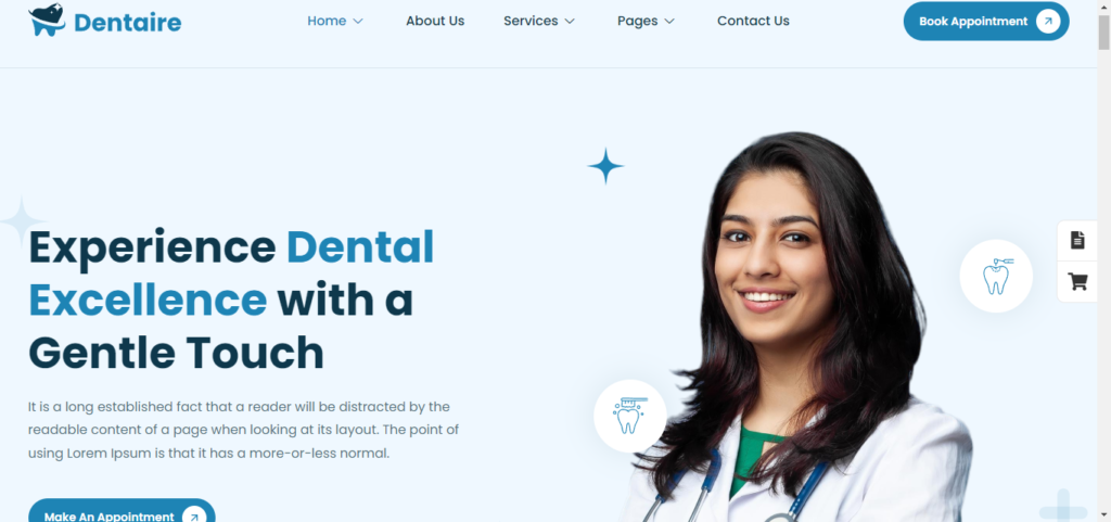 Dental website designer creating custom, SEO-friendly websites for dental practices