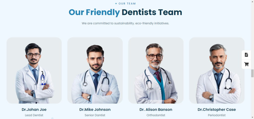 Get a free consultation for dental website design services